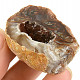 Feather agate geode from Brazil 50g