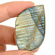 Labradorite muggle with colored reflections 16g