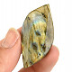 Labradorite in the shape of a muggle with colored reflections 11g