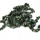 Bracelet emerald larger chopped shapes