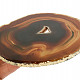 Agate slice with core from Brazil (205g)