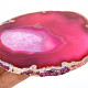 Agate slice pink Brazil 172g
