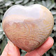 Smooth heart colorful jasper 154g