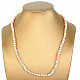 Apricot pearl necklace 51cm