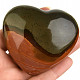 Smooth heart colorful jasper 204g