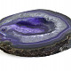 Purple agate bowl 936g
