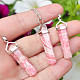 Rhodochrosite pendant larger tip Ag 925/1000 + Rh