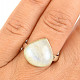 Women's ring moonstone size 57 Ag 925/1000 4.3g