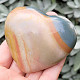 Smooth heart colorful jasper 201g