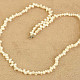 White pearl necklace Ag 925/1000 11.4g (45cm)
