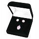 Kunzite jewelry gift set Ag 925/1000 + Rh
