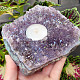 Natural amethyst candle 743g