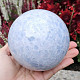 Large sphere blue calcite from Madagascar Ø97mm
