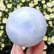 Ball of blue calcite from Madagascar Ø68mm
