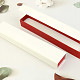 Opening gift box on chain white - red 22 x 4cm