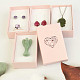 Pink heart gift box 8 x 5 cm