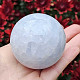 Ball of blue calcite from Madagascar Ø55mm