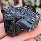 Tourmaline black raw skoryl crystal (Madagascar) 61g