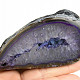 Purple agate hollow geode 222g