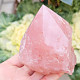 Cut rose quartz crystal from Brazil 408g