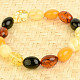 Amber mix color bracelet 9.3g