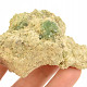 Green spinel raw in mother rock Africa77g