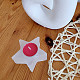 Selenite white candle holder in the shape of a star
