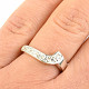 Silver women's ring with cubic zirconia Ag 925/1000