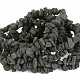Bracelet lava stone chopped shapes