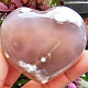 Agate heart with cavity from Brazil 133g