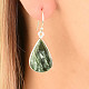 Seraphite teardrop earrings (Russia) Ag 925/1000 7.9g