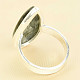 Serafinite ring Ag 925/1000 6.8g size 61 (Russia)