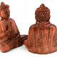Buddha wood carving from Indonesia (approx. 21cm)