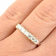 Silver ring with cubic zirconia Ag 925/1000