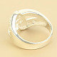 Silver ring with cubic zirconia Ag 925/1000 7.2g size 56