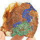 Raw azurite stone with malachite 119g