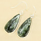 Serafinite teardrop earrings (Russia) Ag 925/1000 8.4g