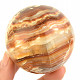 Striped aragonite ball Ø62mm from Pakistan