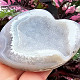 Agate heart with crystals from Brazil 147g