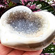 Agate heart with cavity from Brazil 222g