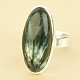 Oval ring with seraphite Ag 925/1000 7.2g size 60 (Russia)