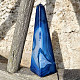 Agate blue obelisk Brazil 311g