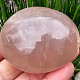 Rose quartz smooth stone from Madagascar 164g