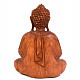 Meditating buddha wooden large (Indonesia) 33cm