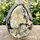 Dragon egg septaria with calcite from Madagascar 3148g