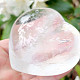 Crystal heart smooth from Madagascar 285g
