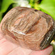 Petrified wood smooth stone from Madagascar 104g