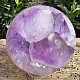 Amethyst ball with cavity with crystals Ø75mm Brazil