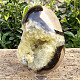 Dragon egg septaria with calcite from Madagascar 540g