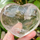 Crystal heart smooth from Madagascar 253g